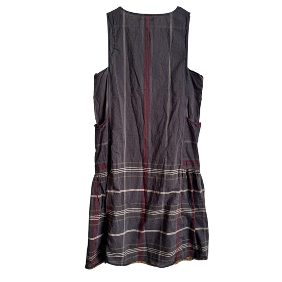 Gudrun Sjoden Kate Gray Plaid Sleeveless Dress - Picture 3 of 6